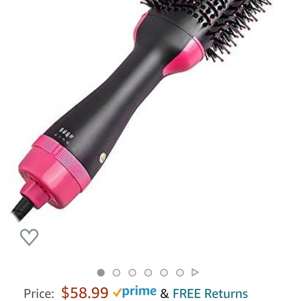 Blow dryer brush